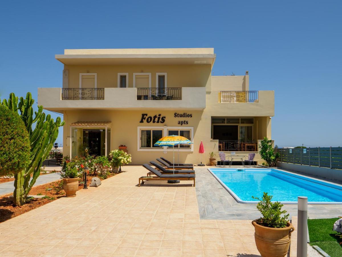 Fotis Studios Apartments Gouves Exterior photo